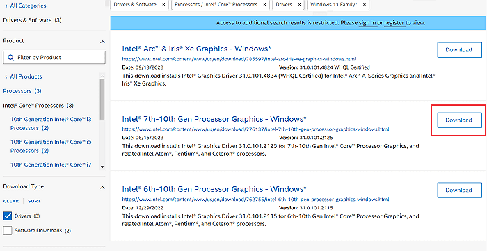 Tips for Updating Processor Drivers